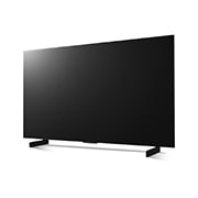 LG OLED evo C3 4K 42 ιντσών 2023, Αριστερή πλευρική όψη υπό ελαφριά κλίση., OLED42C34LA, thumbnail 2