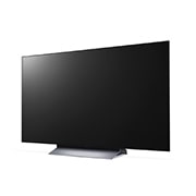 LG OLED evo C3 4K 48 ιντσών 2023, Αριστερή πλευρική όψη υπό ελαφριά κλίση., OLED48C36LA, thumbnail 2