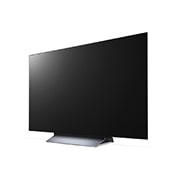 LG OLED evo C3 4K 48 ιντσών 2023, Αριστερή πλευρική όψη υπό ελαφριά κλίση., OLED48C36LA, thumbnail 3