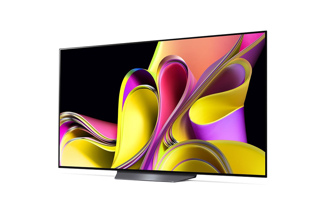 LG OLED B3 4K 65 ιντσών 2023, Αριστερή πλευρική όψη υπό ελαφριά κλίση., OLED65B36LA, thumbnail 2