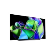 LG OLED evo C3 4K 83 ιντσών 2023, Δεξιά πλευρική όψη υπό ελαφριά κλίση., OLED83C36LA, thumbnail 6