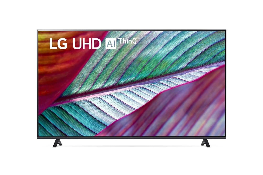LG UHD UR78 4K 75 ιντσών Smart TV, 2023, Μπροστινή όψη της LG HD TV, 75UR781C0LK