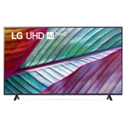 LG UHD UR78 4K 75 ιντσών Smart TV, 2023, Μπροστινή όψη της LG HD TV, 75UR78006LK, thumbnail 1