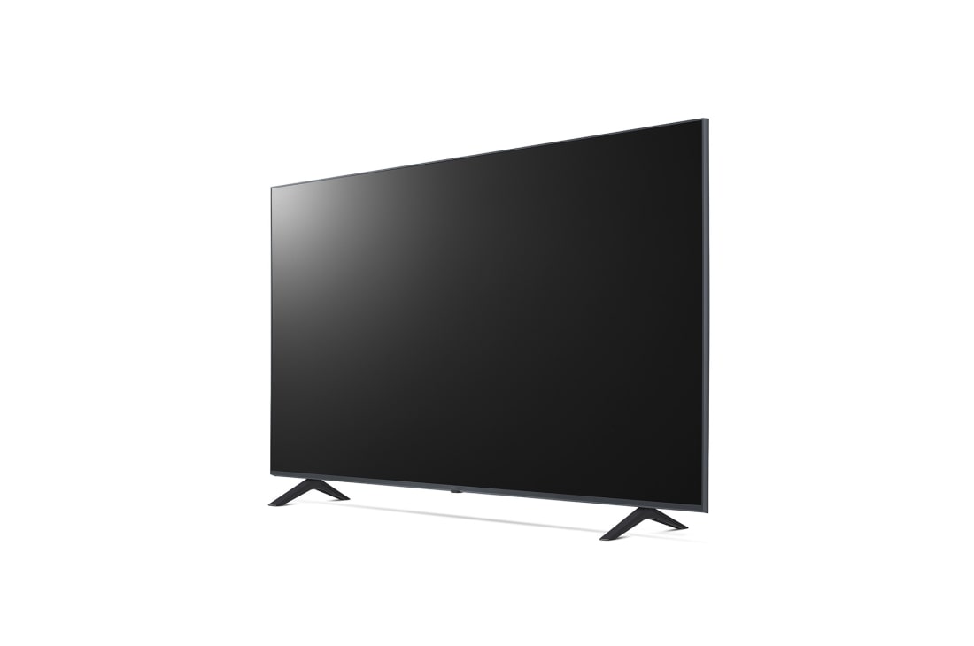 LG UHD UR78 4K 65 ιντσών Smart TV, 2023, πλαϊνή όψη σε γωνία 30 μοιρών, 65UR78006LK, thumbnail 3