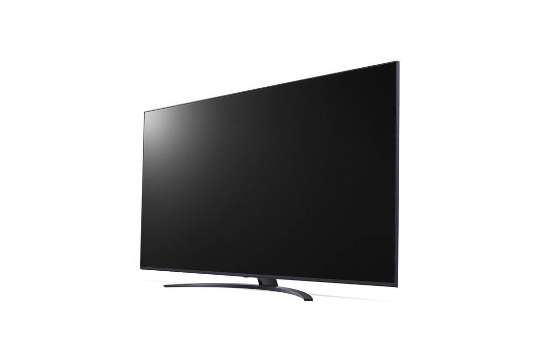 LG UHD UR81 4K 75 ιντσών Smart TV, 2023, πλαϊνή όψη σε γωνία 30 μοιρών	, 75UR81006LJ, thumbnail 3