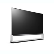 LG SIGNATURE OLED 8K Z3 88 ιντσών 2023, Δεξιά πλευρική όψη της LG OLED G3 στον τοίχο υπό ελαφριά κλίση, OLED88Z39LA, thumbnail 5