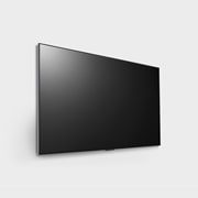 LG OLED evo G3 77 ιντσών 4K Smart TV 2023, Δεξιά πλευρική όψη της LG OLED G3 στον τοίχο υπό ελαφριά κλίση, OLED77G36LA, thumbnail 4