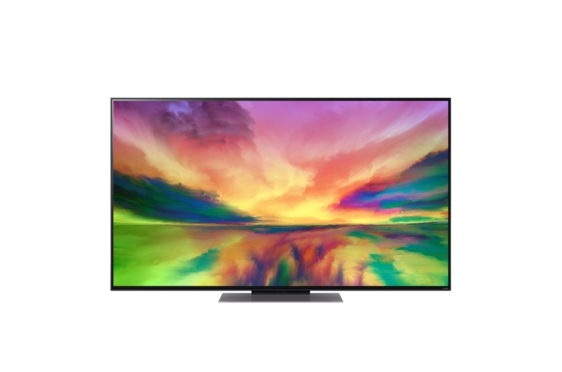 LG QNED LED 4K QNED82 55 ιντσών, 2023, μπροστινή όψη με εικόνα που γεμίζει το χώρο, 55QNED826RE, thumbnail 2