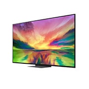 LG QNED LED 4K QNED82 65 ιντσών, 2023, Πλαϊνή όψη 30 μοιρών με εικόνα που γεμίζει το χώρο, 65QNED826RE, thumbnail 3