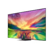 LG QNED LED 4K QNED82 75 ιντσών, 2023, Πλαϊνή όψη 30 μοιρών με εικόνα που γεμίζει το χώρο, 75QNED826RE, thumbnail 3