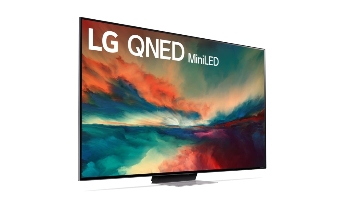 LG QNED Mini LED 4K QNED86 55 ιντσών, 2023, side view, 55QNED866RE, thumbnail 5