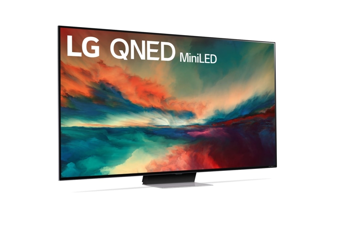 LG QNED Mini LED 4K QNED86 55 ιντσών, 2023, side view, 55QNED866RE, thumbnail 6
