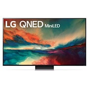 LG QNED Mini LED 4K QNED86 55 ιντσών, 2023, front view, 55QNED866RE, thumbnail 1
