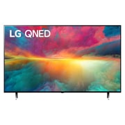 LG QNED QNED75 65 ιντσών 4K Smart TV, 2023, Μπροστινή όψη της LG QNED TV με εικόνα που γεμίζει την οθόνη και λογότυπο του προϊόντος, 65QNED756RA, thumbnail 1