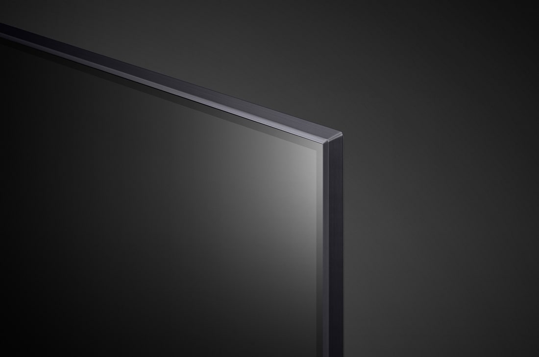 LG QNED QNED75 55 ιντσών 4K Smart TV, 2023, κοντινό πλάνο πλαισίου, 55QNED756RA, thumbnail 6