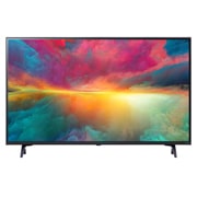 LG QNED QNED75 43 ιντσών 4K Smart TV, 2023, μπροστινή όψη με εικόνα που γεμίζει το χώρο, 43QNED756RA, thumbnail 2