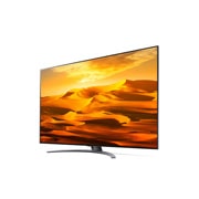 LG 65QNED916QE, Πλαϊνή όψη 30 μοιρών με εικόνα που γεμίζει το χώρο, 65QNED916QE, thumbnail 3