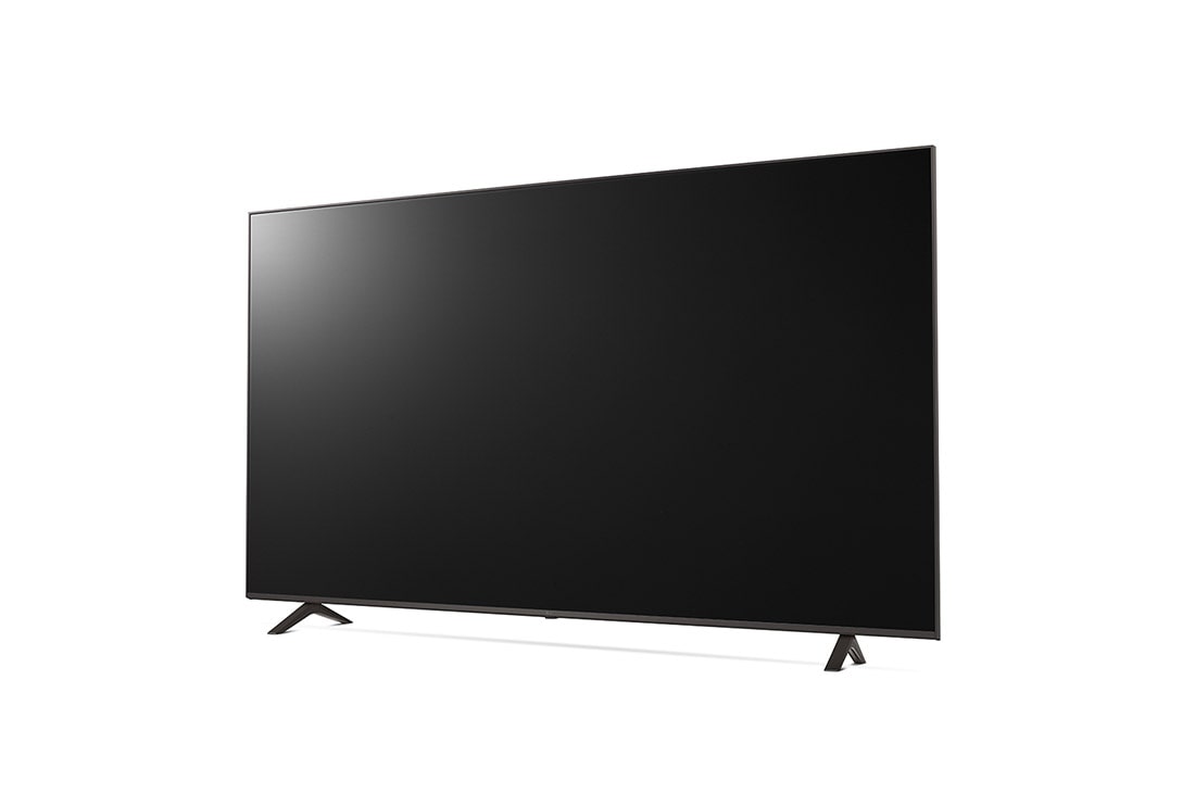 LG UHD UR76 4K 75 ιντσών Smart TV, 2023, πλαϊνή όψη σε γωνία 30 μοιρών	, 75UR76006LL, thumbnail 3