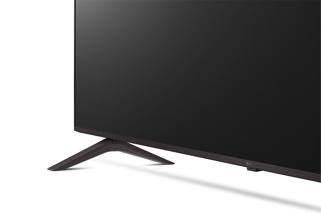 LG UHD UR76 4K 75 ιντσών Smart TV, 2023, κοντινό πλάνο στύλου, 75UR76006LL, thumbnail 6