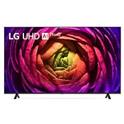 LG UHD UR76 4K 75 ιντσών Smart TV, 2023, Μπροστινή όψη της LG UHD TV, 75UR76006LL, thumbnail 1