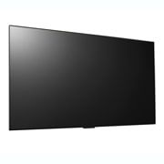 LG Η πρώτη στον κόσμο πραγματικά ασύρματη TV LG OLED evo 77 ιντσών AI M3 με 4K 120Hz μεταφορά βίντεο και ήχου , Ελαφρώς γωνιακή, δεξιόστροφη πλαϊνή άποψη της LG OLED M3 στον τοίχο, OLED77M39LA, thumbnail 3