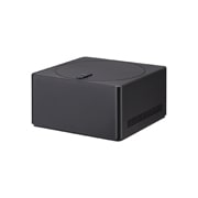 LG Η πρώτη στον κόσμο πραγματικά ασύρματη TV LG OLED evo 77 ιντσών AI M3 με 4K 120Hz μεταφορά βίντεο και ήχου , Ελαφρώς γωνιακή άποψη της αριστερής πλευρά του Zero Connect Box, OLED77M39LA, thumbnail 8