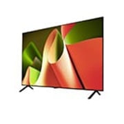 LG OLED AI 77 ιντσών B4 4K Smart TV OLED77B4, Αριστερόστροφη πλαϊνή άποψη της LG OLED TV, OLED B4, OLED77B46LA, thumbnail 3