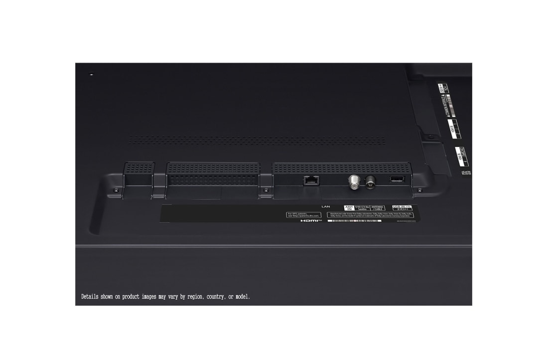 LG Τηλεόραση 75 ιντσών LG QNED MiniLED AI QNED91 4K Smart TV 75QNED91, Κοντινή άποψη της κορυφής της LG QNED TV, QNED90, 75QNED91T6A, thumbnail 12