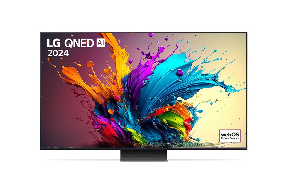 LG Τηλεόραση 65 ιντσών LG QNED AI QNED87 4K Smart TV 65QNED87, Front view, 65QNED87T6B, thumbnail 2