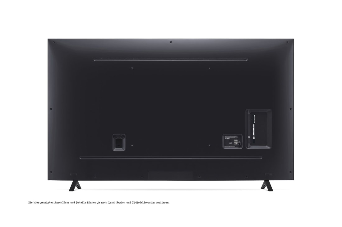 LG Τηλεόραση 75 ιντσών LG NanoCell AI NANO82 4K Smart TV 75NANO82T, Close-up of the top edge of LG QNED TV, QNED80, 75NANO82T6B, thumbnail 7