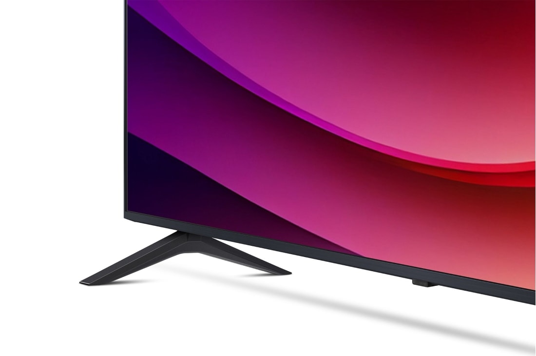LG Τηλεόραση 75 ιντσών LG NanoCell AI NANO82 4K Smart TV 75NANO82T, Close-up of the top edge of LG QNED TV, QNED80, 75NANO82T6B, thumbnail 8