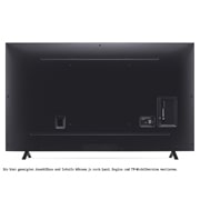 LG Τηλεόραση 75 ιντσών LG NanoCell AI NANO82 4K Smart TV 75NANO82T, Close-up of the top edge of LG QNED TV, QNED80, 75NANO82T6B, thumbnail 7