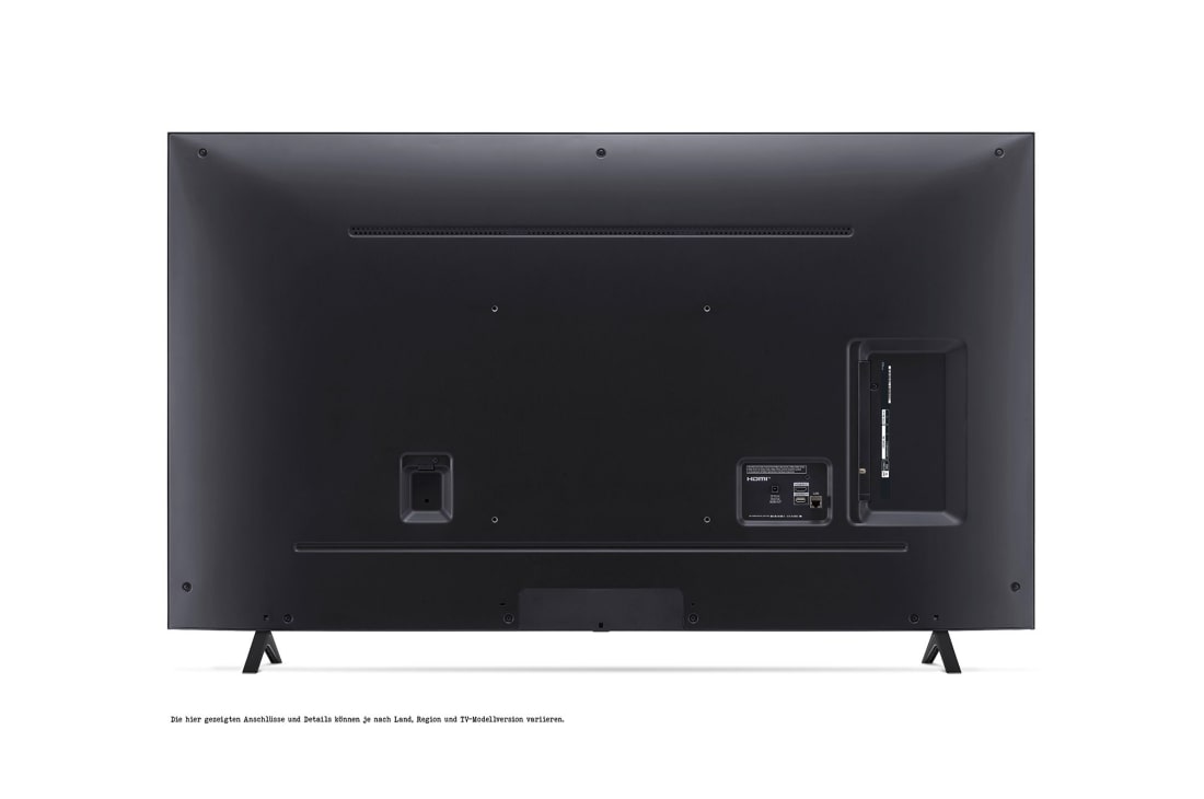 LG Τηλεόραση 65 ιντσών LG NanoCell AI NANO82 4K Smart TV 65NANO82T, Close-up of the top edge of LG QNED TV, QNED80, 65NANO82T6B, thumbnail 7