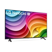 LG Τηλεόραση 55 ιντσών LG NanoCell AI NANO82 4K Smart TV 55NANO82T, Close-up of the top edge of LG QNED TV, QNED80, 55NANO82T6B, thumbnail 6
