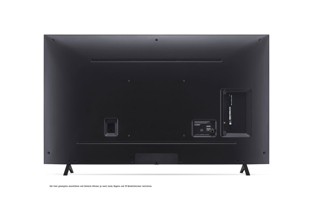 LG Τηλεόραση 55 ιντσών LG NanoCell AI NANO82 4K Smart TV 55NANO82T, Close-up of the top edge of LG QNED TV, QNED80, 55NANO82T6B, thumbnail 7