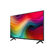 LG Τηλεόραση 43 ιντσών LG NanoCell AI NANO82 4K Smart TV 43NANO82, Ελαφρώς γωνιακή, αριστερόστροφη πλαϊνή όψη της LG NanoCell TV, NANO80, 43NANO82T6B, thumbnail 3