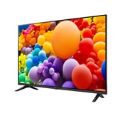 LG Τηλεόραση 43 ιντσών LG UHD AI UT73 4K Smart TV 43UT73, Ελαφρώς γωνιακή, αριστερόστροφη πλαϊνή όψη της LG UHD TV, UT80, 43UT73006LA, thumbnail 3