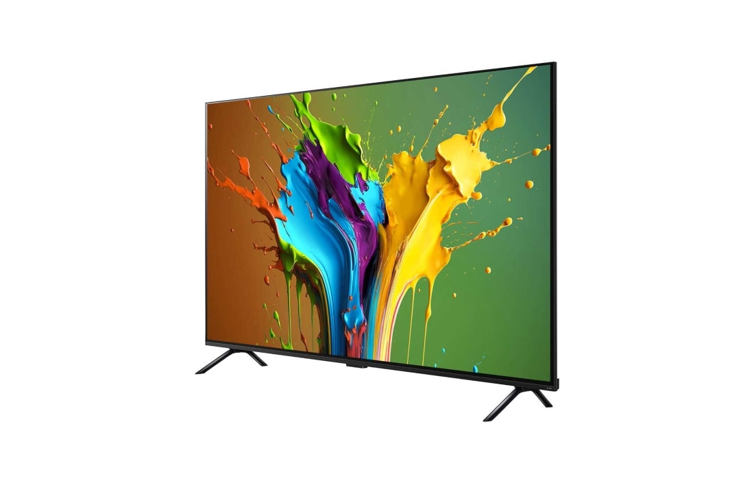 LG 98 ίντσες LG QNED89T AI 4K Smart TV 2024, Ελαφρώς γωνιακή, αριστερόστροφη πλαϊνή όψη της LG QNED TV, QNED89, 98QNED89T6A, thumbnail 3