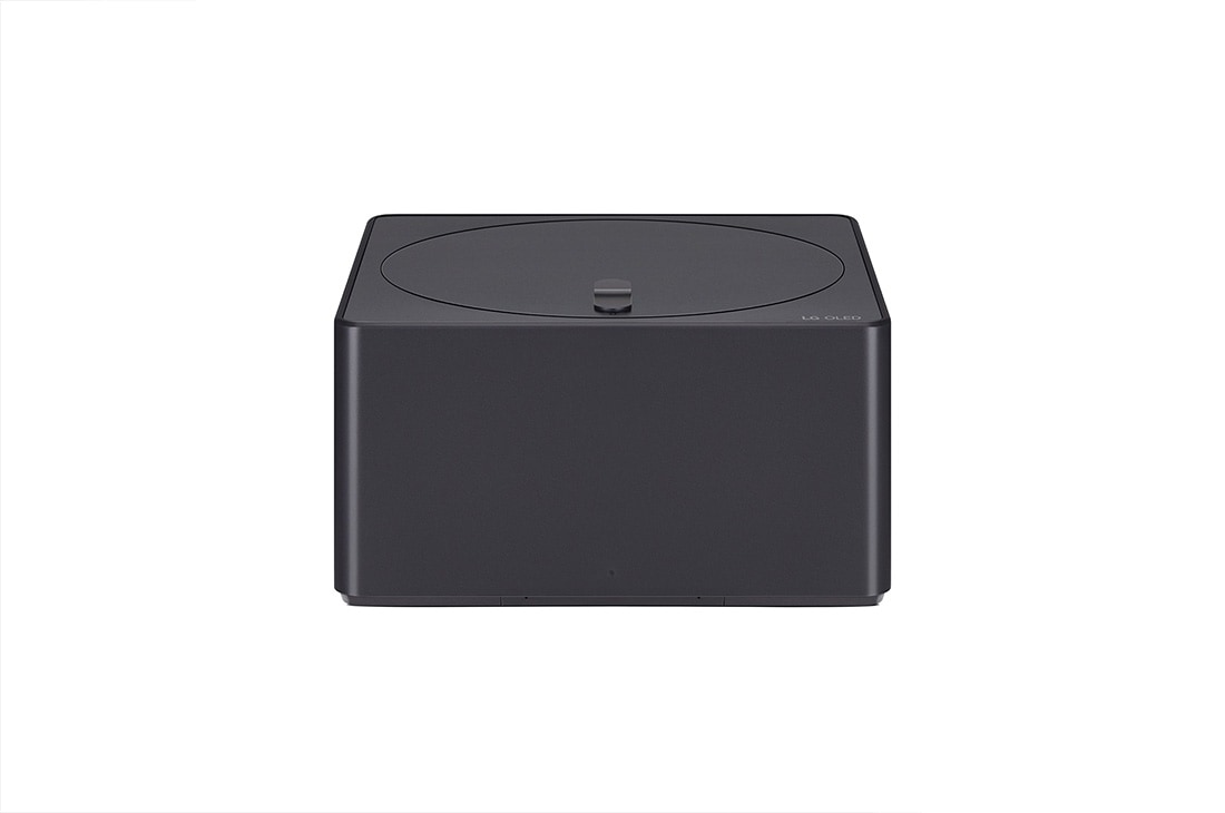 LG Η πρώτη στον κόσμο πραγματικά ασύρματη TV LG OLED evo 83 ιντσών AI M4 με 4K 144Hz μεταφορά βίντεο και ήχου, Μπροστινή άποψη του Zero Connect Box, OLED83M49LA, thumbnail 7