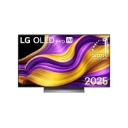 LG OLED evo 48  ιντσών AI G5 4K Smart TV 2025, Μπροστινή όψη της LG OLED evo AI G5 4K Smart TV. Το έμβλημα 12 Years of world number 1 OLED και το λογότυπο LG OLED evo AI 2025 βρίσκονται στην οθόνη., OLED48G56LS, thumbnail 1