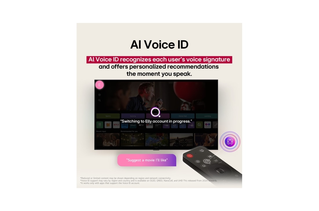 LG OLED evo 48 ιντσών AI C5 4K Smart TV 2025, Μια λεοπάρδαλη στο δάσος σε ζωηρά χρώματα και λεπτομέρειες. Η λεοπάρδαλη έχει ένα πλέγμα και ένα φως λάμπει πίσω της, που υποδεικνύει πώς το LG AI Picture Pro πραγματοποίησε εντυπωσιακές οπτικές βελτι, OLED48C55LA, thumbnail 9