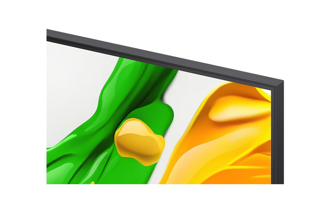 LG Τηλεόραση LG QNED evo AI 100 ιντσών QNED86 4K Smart TV 2025, Πιτσιλιές μπογιάς εκτοξεύονται από το πάτωμα προς τα πάνω με ποικιλία χρωμάτων. Πιστοποίηση Intertek για ένταση χρώματος 100% στο DCI-P3. Ο τίτλος αναφέρεται στην νέα και μοναδική τεχνολογία ευρείας γ, 100QNED86A6, thumbnail 7