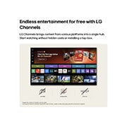 LG 32 ιντσών LG SMART TV AI LB65 FHD 2026, Η αρχική οθόνη της LG SMART TV AI LB65 FHD TV μεταβαίνει στη διεπαφή του LG Channels, με δωρεάν ζωντανά τηλεοπτικά κανάλια, ταινίες και αποκλειστικό περιεχόμενο. Επισημαίνει την άμεση πρόσβαση σε εκατ, 32LB650B6LA, thumbnail 10