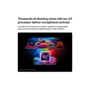 LG Micro RGB evo 75 ιντσών AI MRGB96 4K Smart TV 2026, Η LG Micro RGB evo AI MRGB95 με Micro Dimming Ultra προβάλλει μια ζωντανή σκηνή θαλάσσιας ζωής με ακριβή χρωματικό διαχωρισμό σε πάνω από 8,3 εκατομμύρια pixel, ενισχυμένη από χιλιάδες ζώνες μείωσης φ, 75MRGB96B6B, thumbnail 8