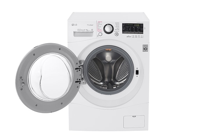 LG Πλυντήριο-Στεγνωτήριο Eco Hybrid 9/6 kg Ατμού, FH4A8FDH2N, thumbnail 2