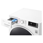 LG Πλυντήριο Ρούχων 10kg,  Ατμού, Inverter Direct Drive™ , F4J6JY0W, thumbnail 5