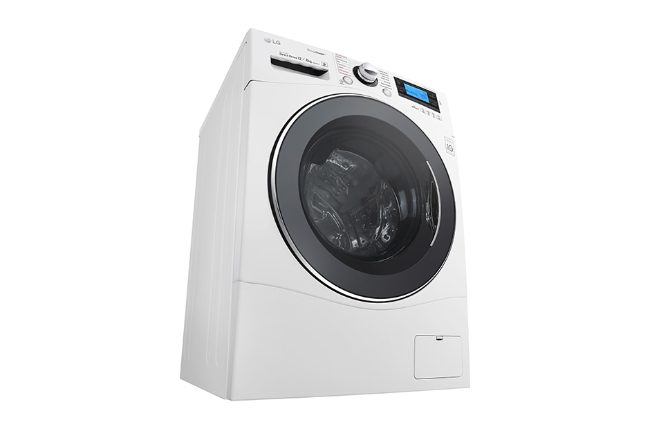 LG Πλυντήριο-Στεγνωτήριο 6 Motion Direct Drive 12/8 κιλά χωρητικότητα, 1600 στροφές, Tεχνολογία Eco Hybrid, Τεχνολογία Ατμού, F1695RDH, thumbnail 4