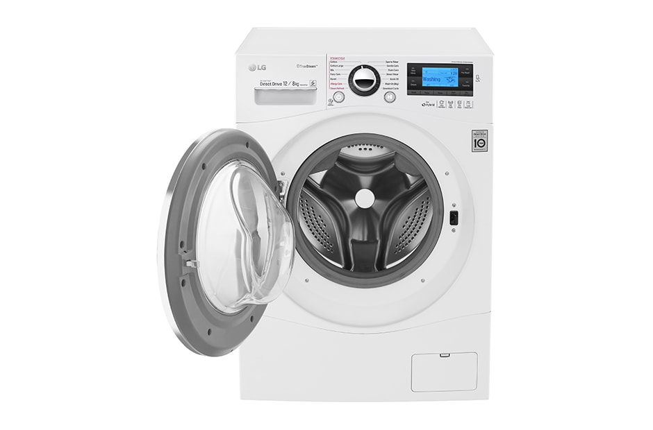 LG Πλυντήριο-Στεγνωτήριο 6 Motion Direct Drive 12/8 κιλά χωρητικότητα, 1600 στροφές, Tεχνολογία Eco Hybrid, Τεχνολογία Ατμού, F1695RDH, thumbnail 6