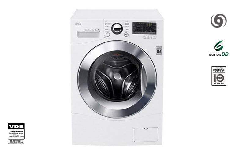 LG Πλυντήριο Ρούχων 8 kg TurboWash, FH4A8TDN2, thumbnail 1