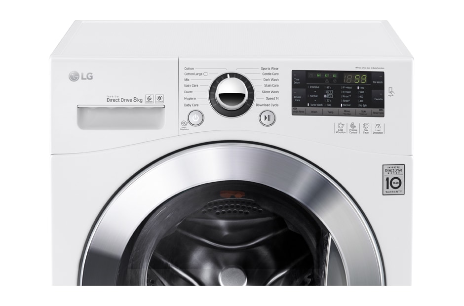 LG Πλυντήριο Ρούχων 8 kg TurboWash, FH4A8TDN2, thumbnail 9